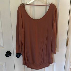 BKE Red small Mauve shirt. Worn handful of times.